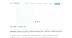 Desktop Screenshot of hazelvine.com